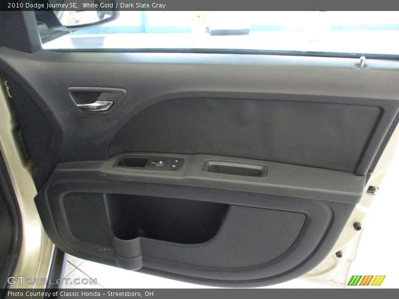 White Gold / Dark Slate Gray 2010 Dodge Journey SE