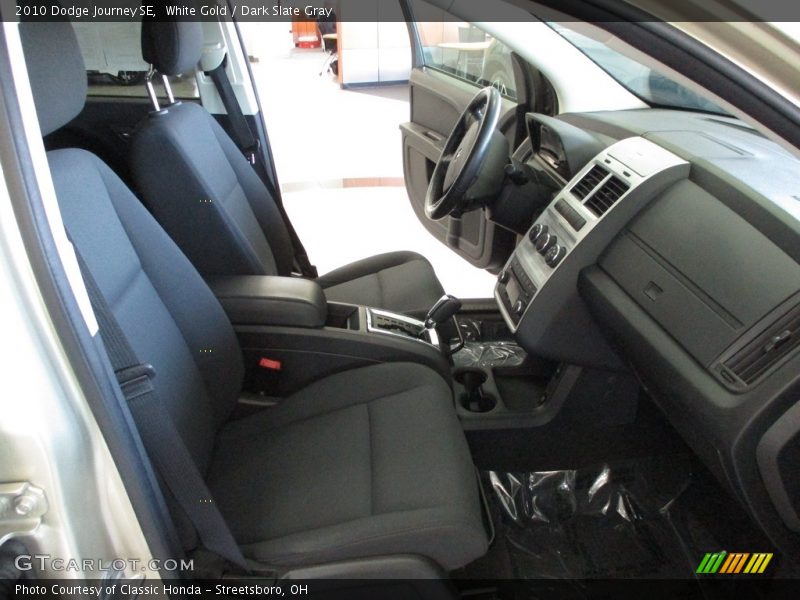 White Gold / Dark Slate Gray 2010 Dodge Journey SE
