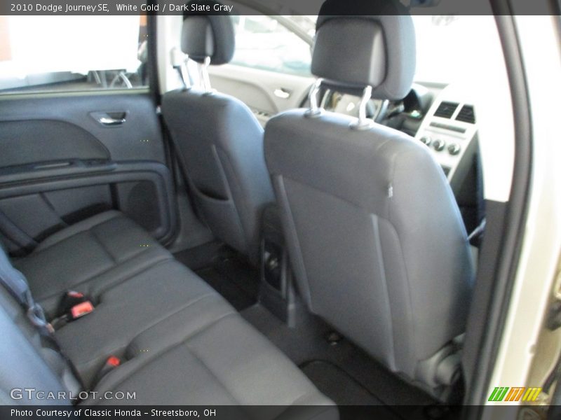 White Gold / Dark Slate Gray 2010 Dodge Journey SE