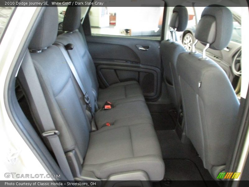 White Gold / Dark Slate Gray 2010 Dodge Journey SE
