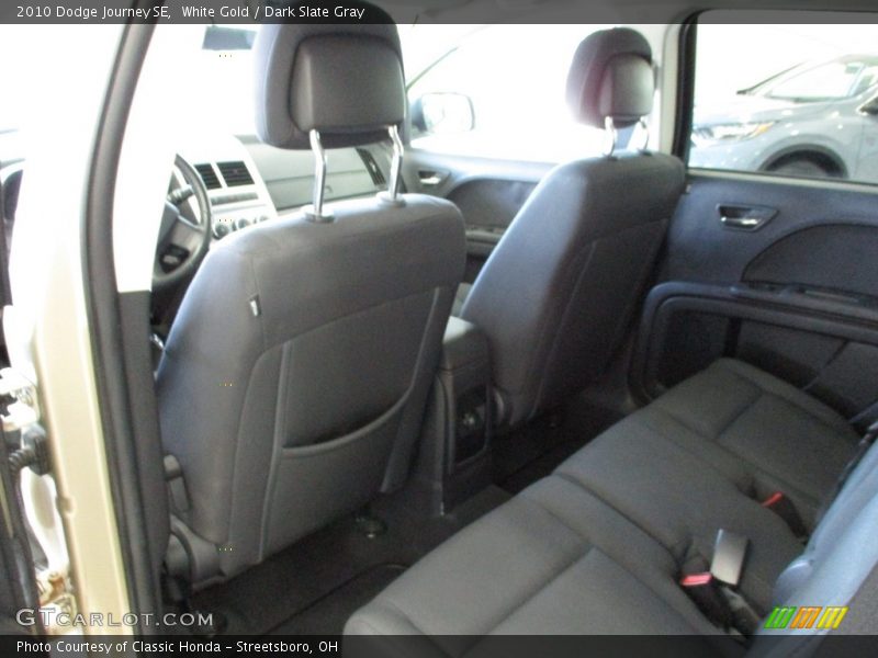 White Gold / Dark Slate Gray 2010 Dodge Journey SE