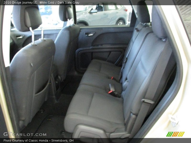 White Gold / Dark Slate Gray 2010 Dodge Journey SE