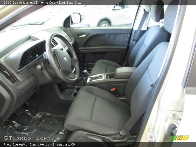 White Gold / Dark Slate Gray 2010 Dodge Journey SE