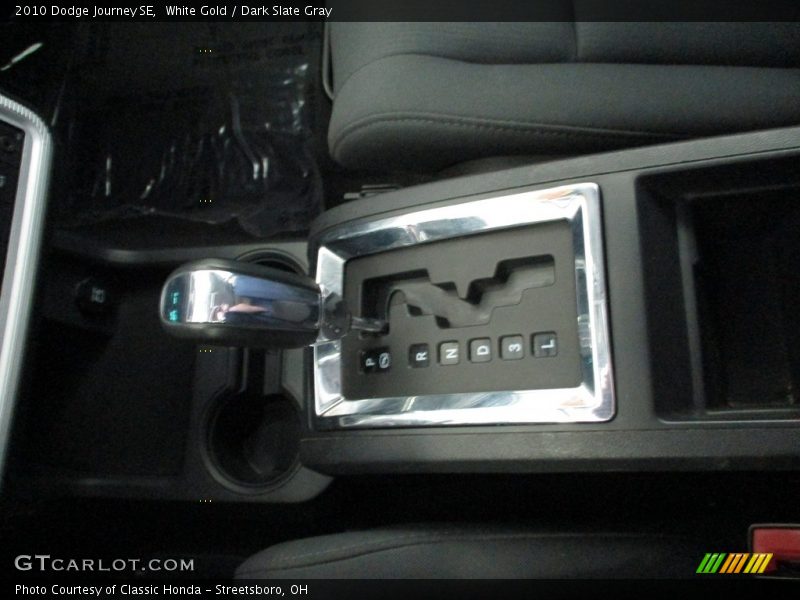 White Gold / Dark Slate Gray 2010 Dodge Journey SE
