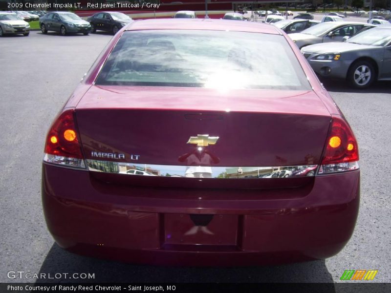 Red Jewel Tintcoat / Gray 2009 Chevrolet Impala LT