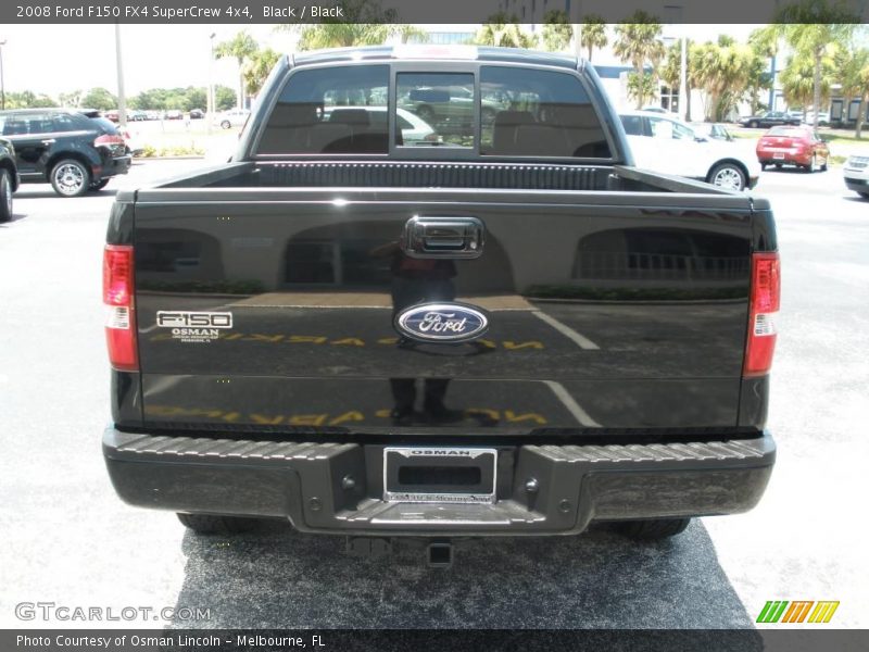 Black / Black 2008 Ford F150 FX4 SuperCrew 4x4