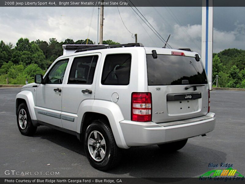 Bright Silver Metallic / Pastel Slate Gray 2008 Jeep Liberty Sport 4x4