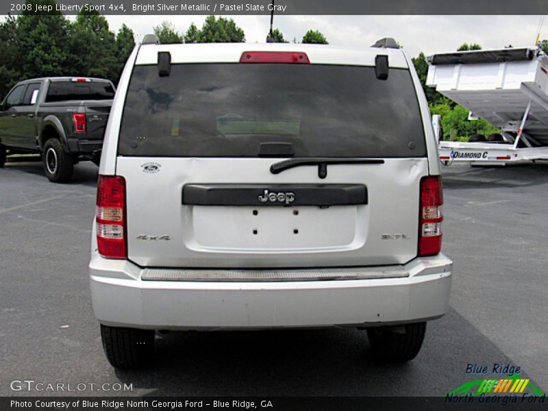 Bright Silver Metallic / Pastel Slate Gray 2008 Jeep Liberty Sport 4x4