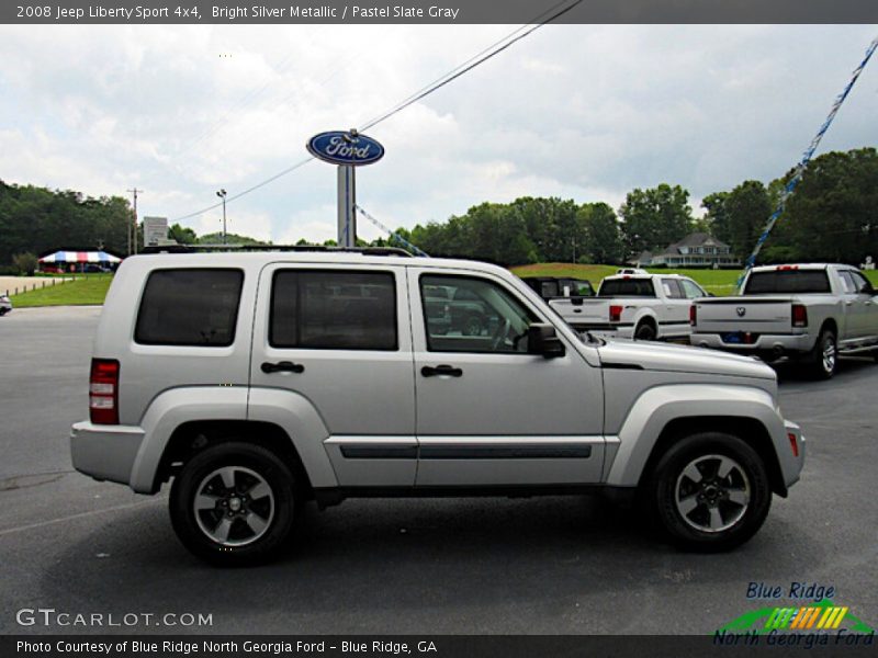 Bright Silver Metallic / Pastel Slate Gray 2008 Jeep Liberty Sport 4x4