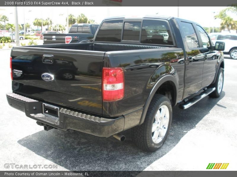 Black / Black 2008 Ford F150 FX4 SuperCrew 4x4