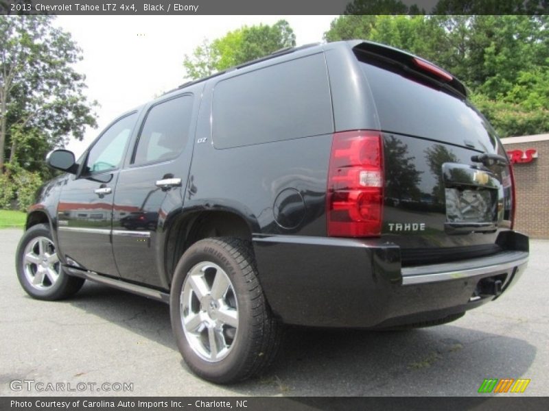 Black / Ebony 2013 Chevrolet Tahoe LTZ 4x4