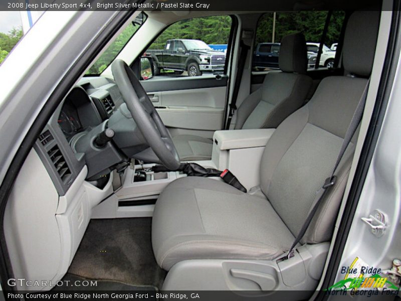 Bright Silver Metallic / Pastel Slate Gray 2008 Jeep Liberty Sport 4x4