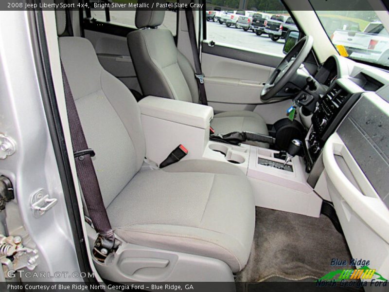 Bright Silver Metallic / Pastel Slate Gray 2008 Jeep Liberty Sport 4x4