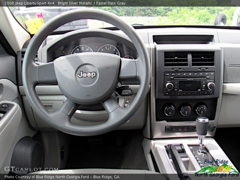 Bright Silver Metallic / Pastel Slate Gray 2008 Jeep Liberty Sport 4x4