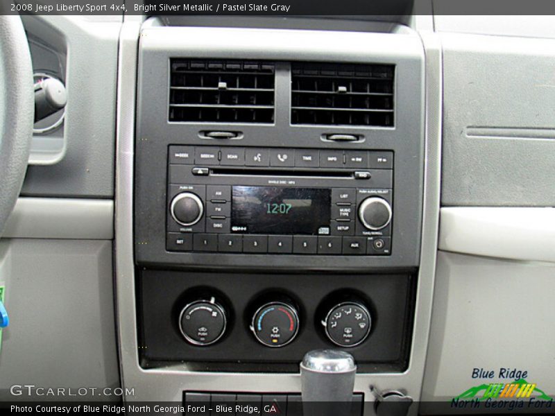 Bright Silver Metallic / Pastel Slate Gray 2008 Jeep Liberty Sport 4x4