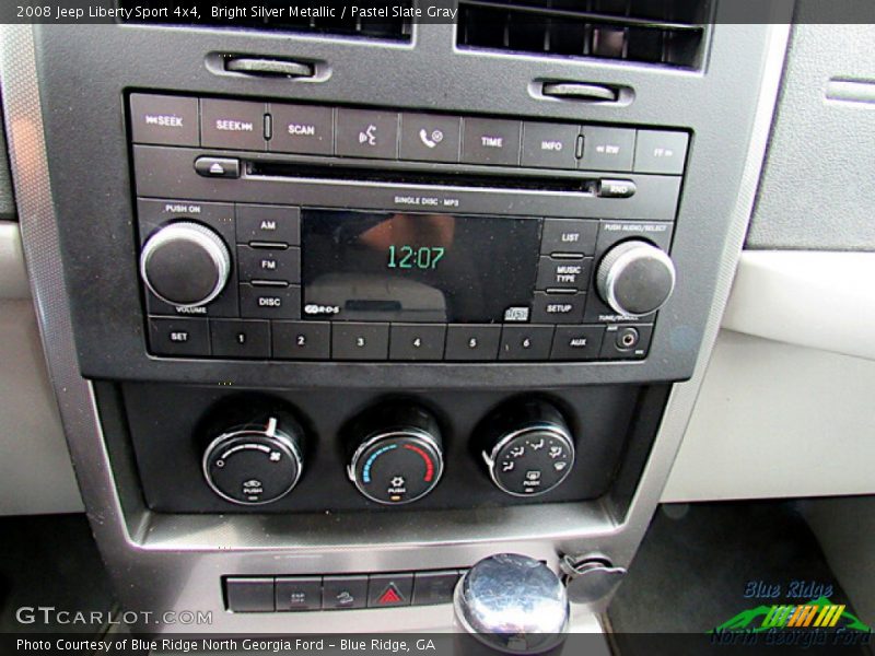 Bright Silver Metallic / Pastel Slate Gray 2008 Jeep Liberty Sport 4x4