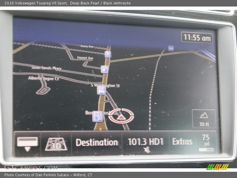 Deep Black Pearl / Black Anthracite 2016 Volkswagen Touareg V6 Sport