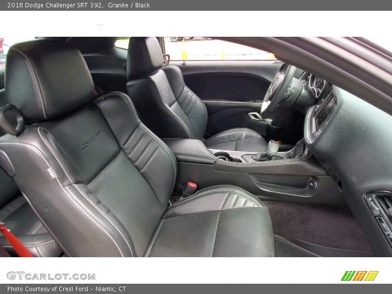 Front Seat of 2018 Challenger SRT 392