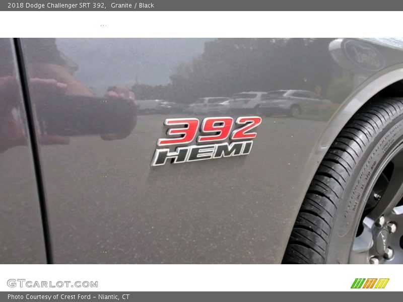 Granite / Black 2018 Dodge Challenger SRT 392