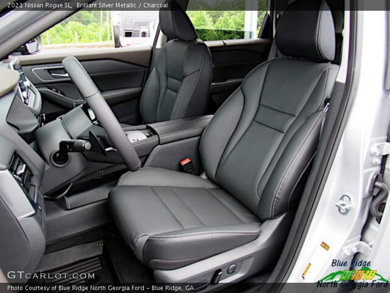 Brilliant Silver Metallic / Charcoal 2021 Nissan Rogue SL