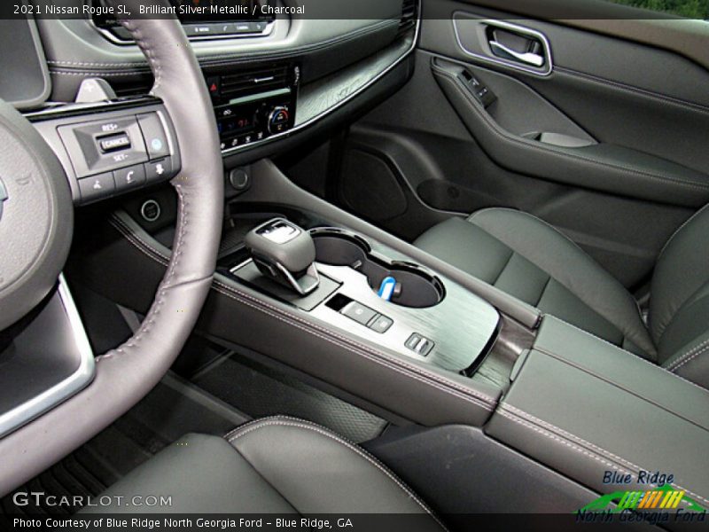 Brilliant Silver Metallic / Charcoal 2021 Nissan Rogue SL