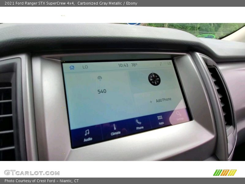 Carbonized Gray Metallic / Ebony 2021 Ford Ranger STX SuperCrew 4x4