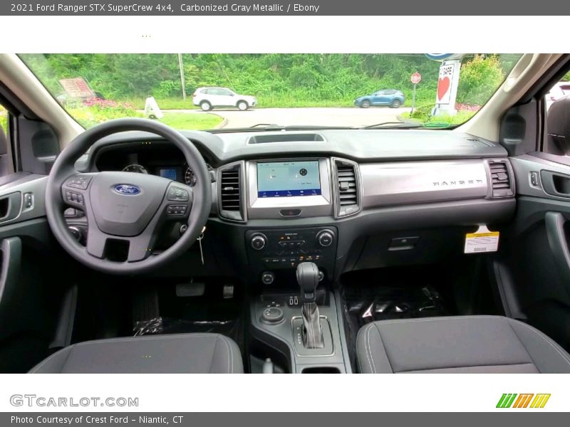 Dashboard of 2021 Ranger STX SuperCrew 4x4