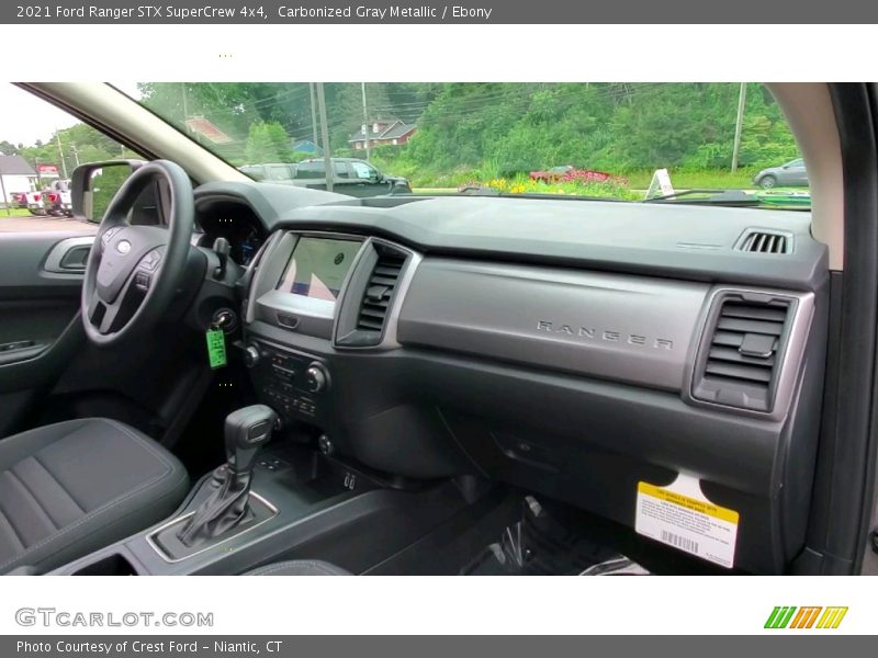 Dashboard of 2021 Ranger STX SuperCrew 4x4