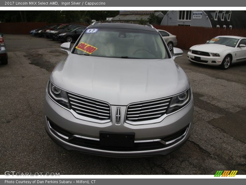 Ingot Silver / Cappuccino 2017 Lincoln MKX Select AWD