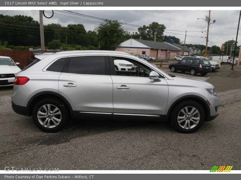Ingot Silver / Cappuccino 2017 Lincoln MKX Select AWD