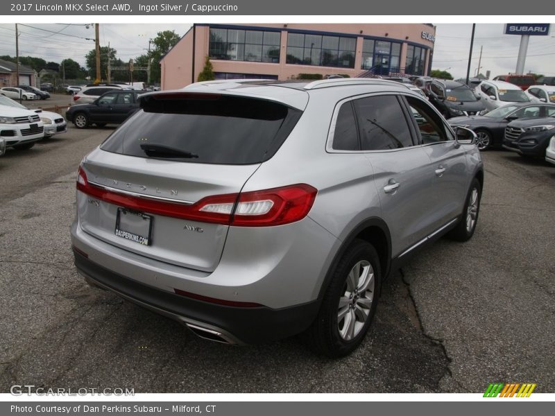 Ingot Silver / Cappuccino 2017 Lincoln MKX Select AWD