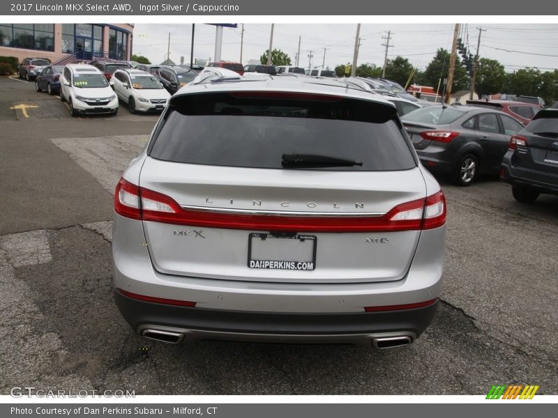 Ingot Silver / Cappuccino 2017 Lincoln MKX Select AWD