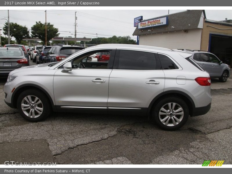 Ingot Silver / Cappuccino 2017 Lincoln MKX Select AWD