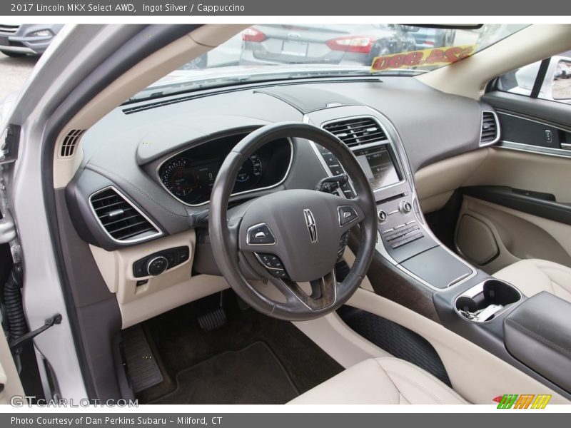 Ingot Silver / Cappuccino 2017 Lincoln MKX Select AWD
