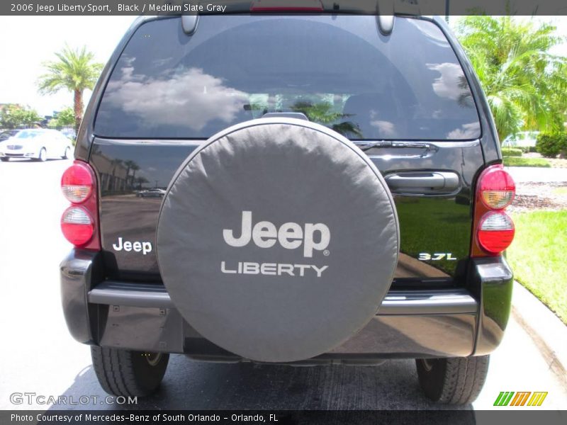 Black / Medium Slate Gray 2006 Jeep Liberty Sport