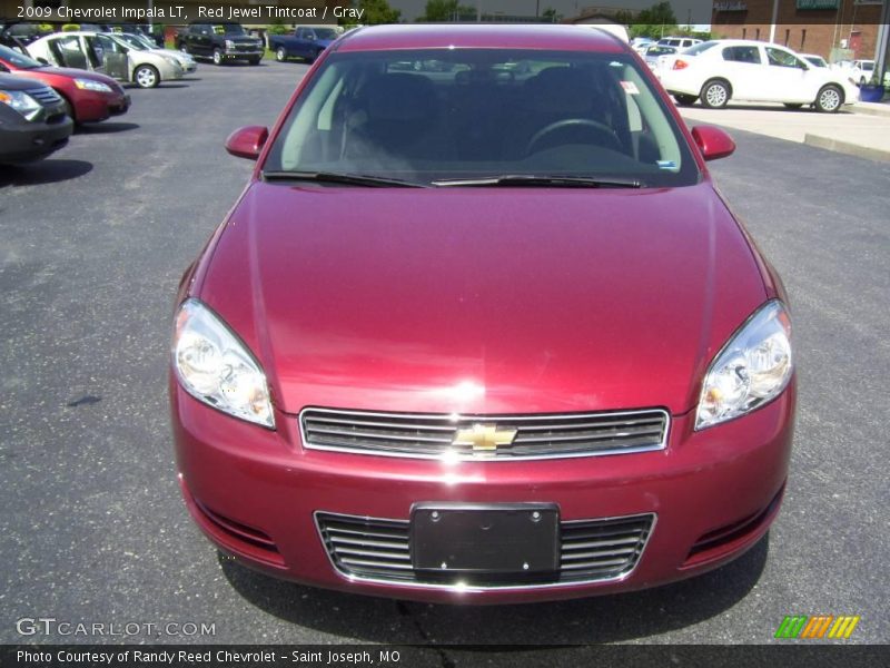 Red Jewel Tintcoat / Gray 2009 Chevrolet Impala LT