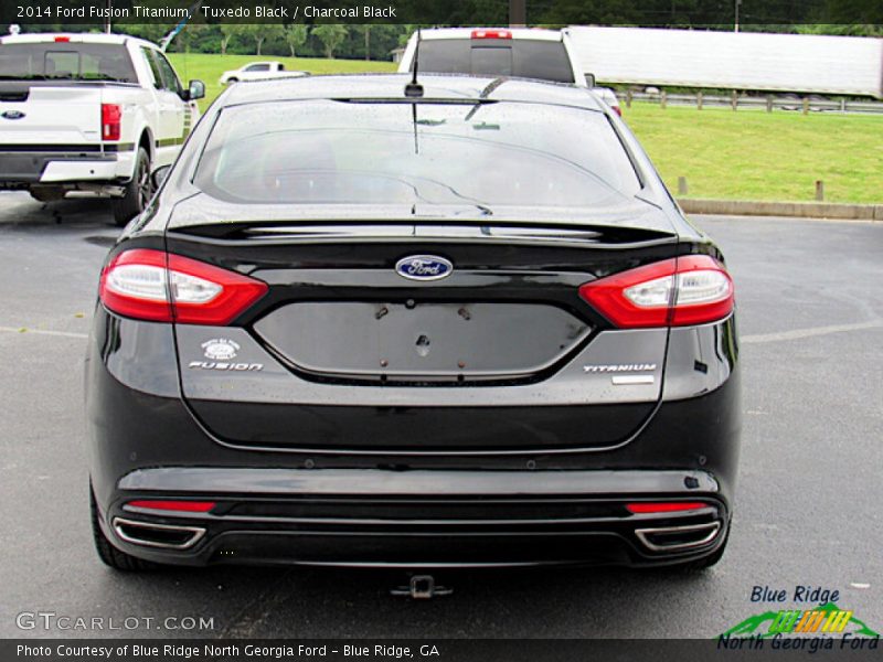 Tuxedo Black / Charcoal Black 2014 Ford Fusion Titanium