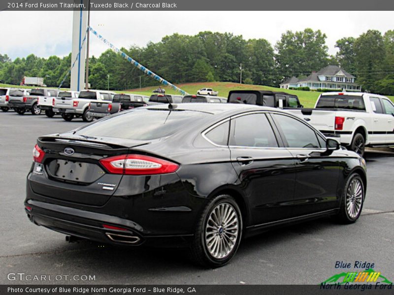 Tuxedo Black / Charcoal Black 2014 Ford Fusion Titanium