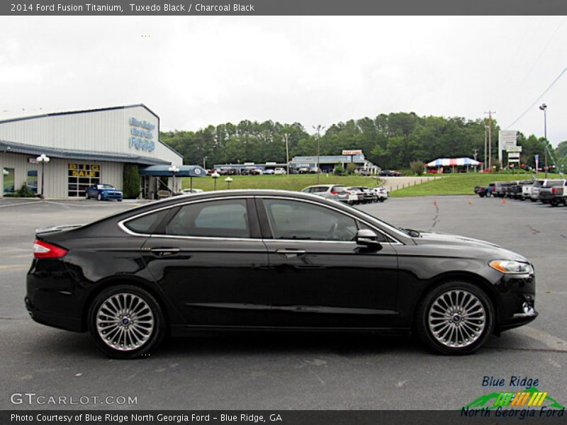 Tuxedo Black / Charcoal Black 2014 Ford Fusion Titanium
