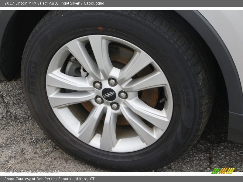 Ingot Silver / Cappuccino 2017 Lincoln MKX Select AWD