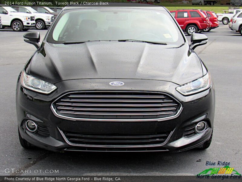 Tuxedo Black / Charcoal Black 2014 Ford Fusion Titanium