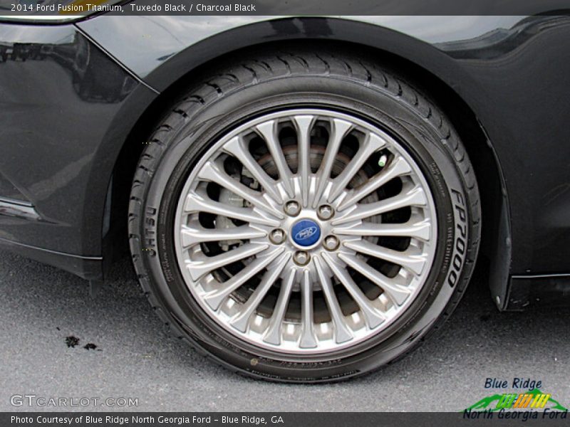 Tuxedo Black / Charcoal Black 2014 Ford Fusion Titanium