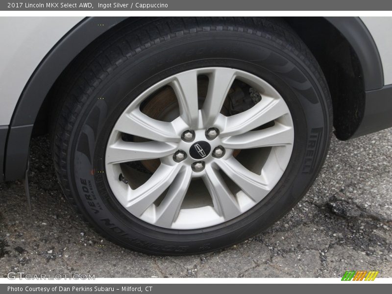 Ingot Silver / Cappuccino 2017 Lincoln MKX Select AWD