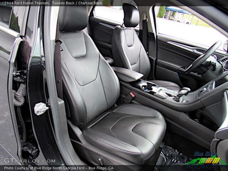 Tuxedo Black / Charcoal Black 2014 Ford Fusion Titanium