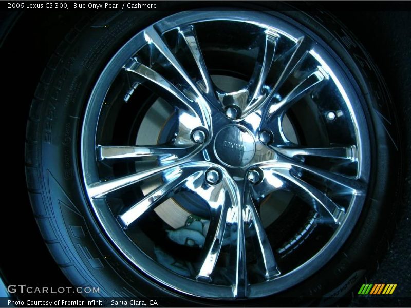 Blue Onyx Pearl / Cashmere 2006 Lexus GS 300
