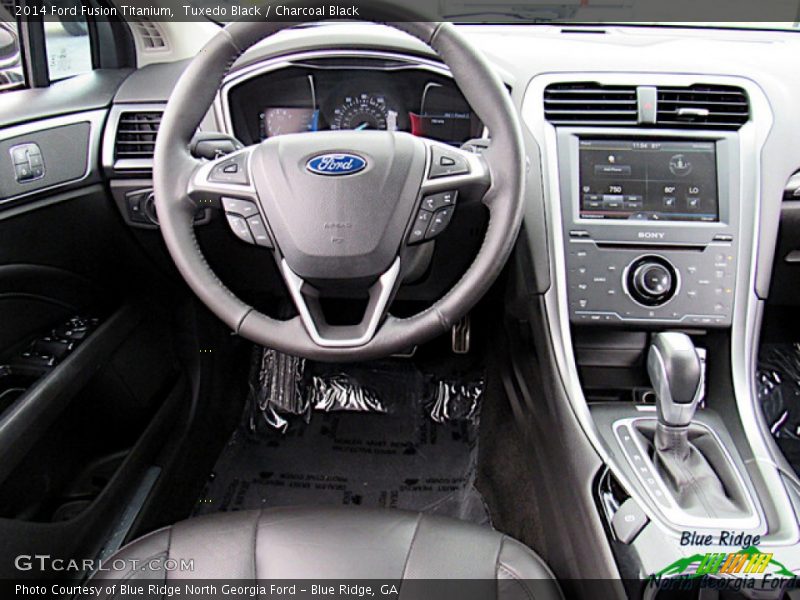 Tuxedo Black / Charcoal Black 2014 Ford Fusion Titanium