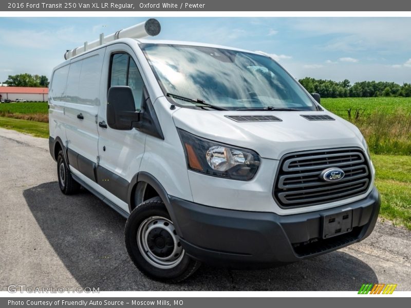 Oxford White / Pewter 2016 Ford Transit 250 Van XL LR Regular