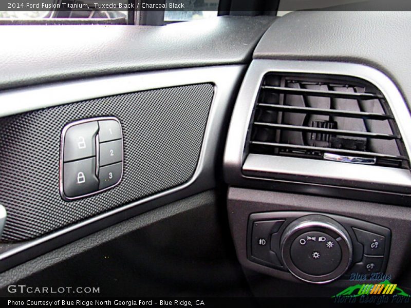 Tuxedo Black / Charcoal Black 2014 Ford Fusion Titanium