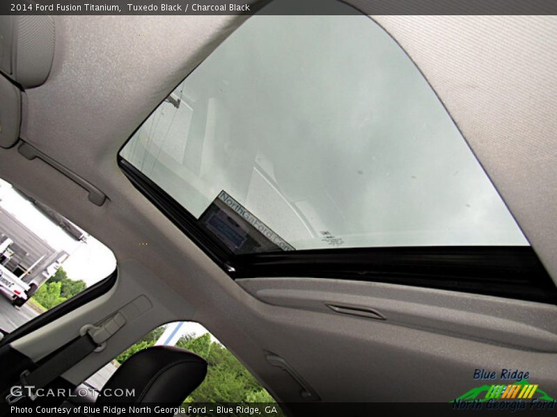 Tuxedo Black / Charcoal Black 2014 Ford Fusion Titanium