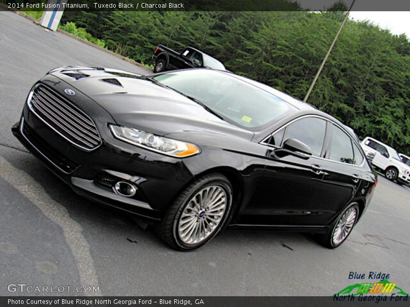 Tuxedo Black / Charcoal Black 2014 Ford Fusion Titanium